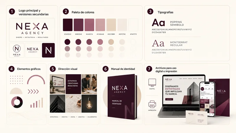 Ejemplo de identidad visual